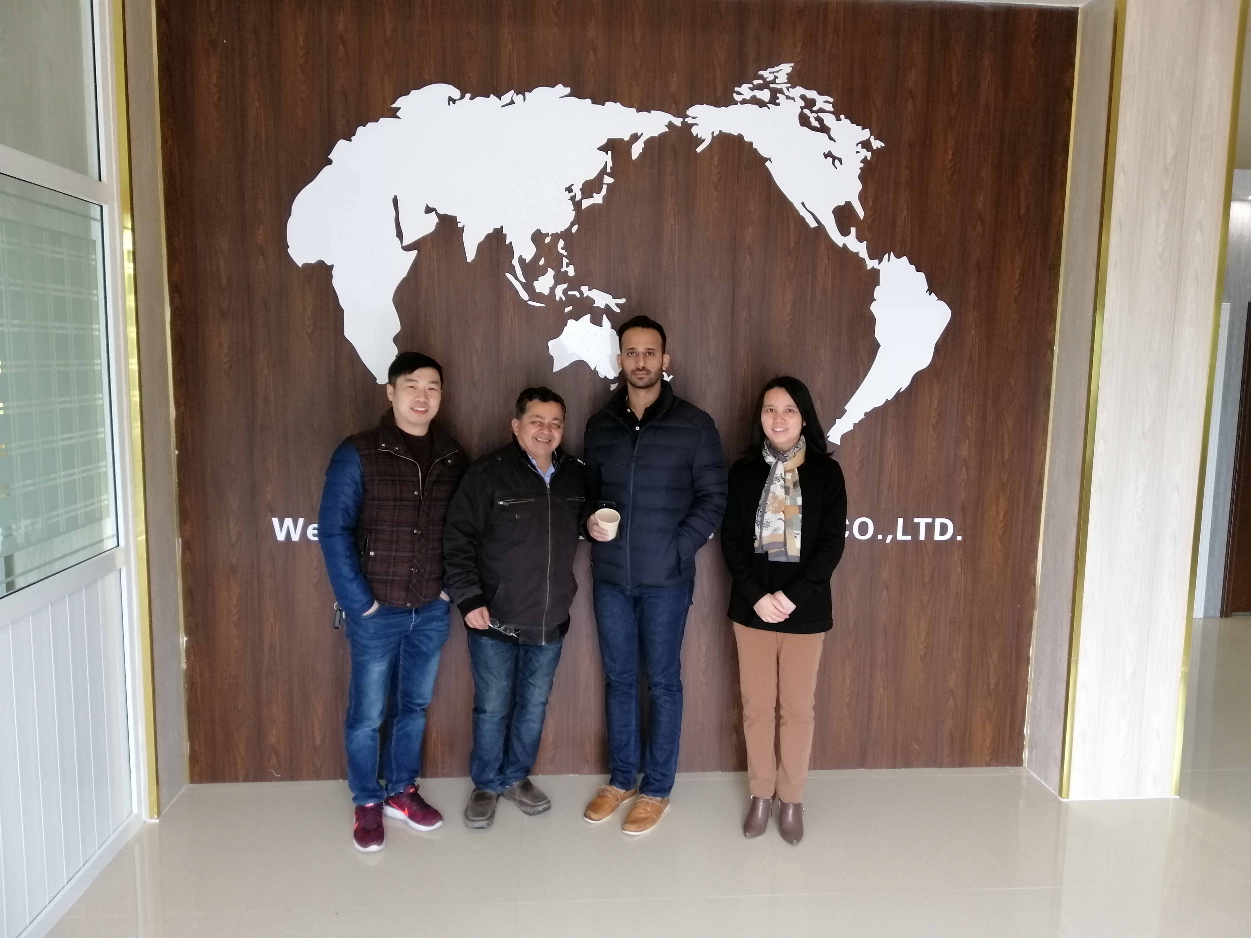 與印度客人的合作2019年3月10日? Cooperation with Indian guests March 10, 2019